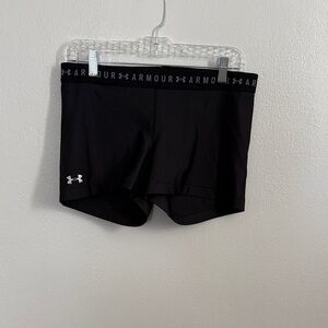 Under Armour Women's Black Compression Performance Shorts